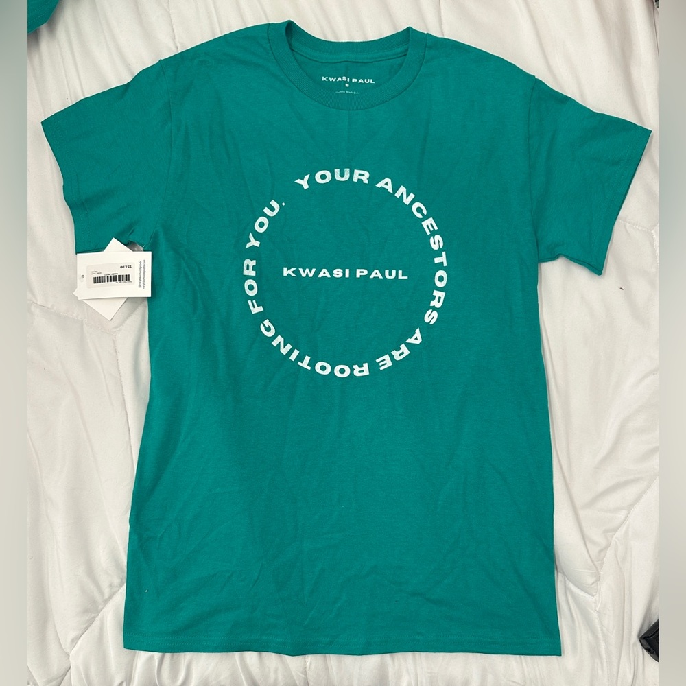 Kwasi Paul Logo Shirt‎ Green